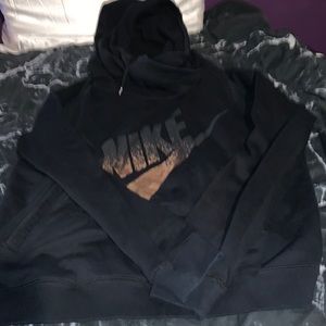 Nike cowl neck hoodie